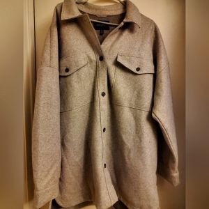 Banana Republic Women's Cozy Shirt Jacket (Tall XL)